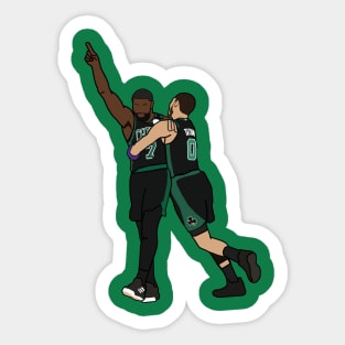 Jaylen Brown x Jayson Tatum - Boston Celtics Sticker